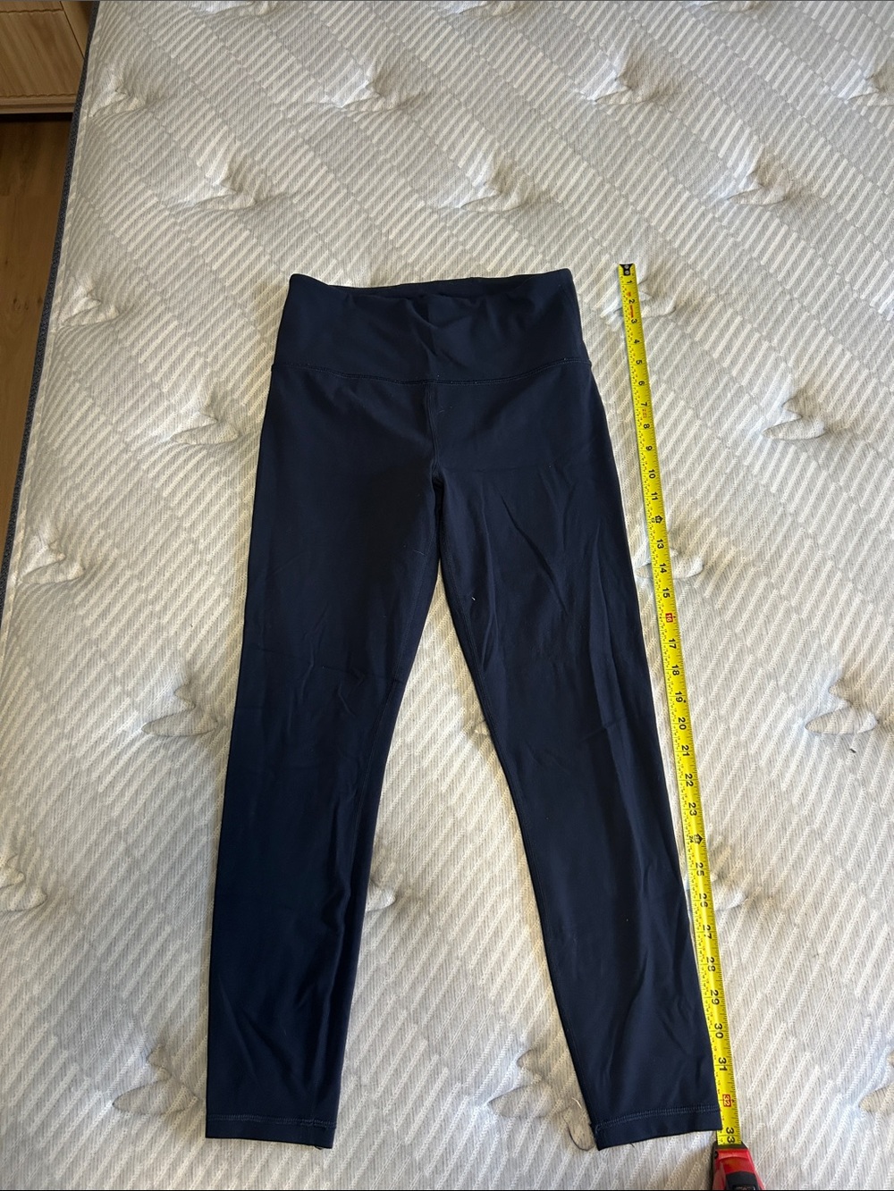 Athleta navy blue ultra high-rise, elation 7/8 tight